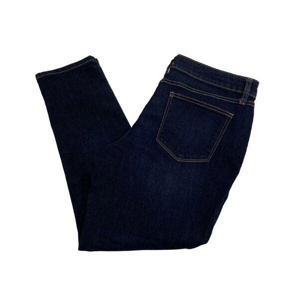 St John’s Bay Jeans Women’s 12P Mid Rise Skinny Blue Denim Casual Petite - Picture 1 of 11